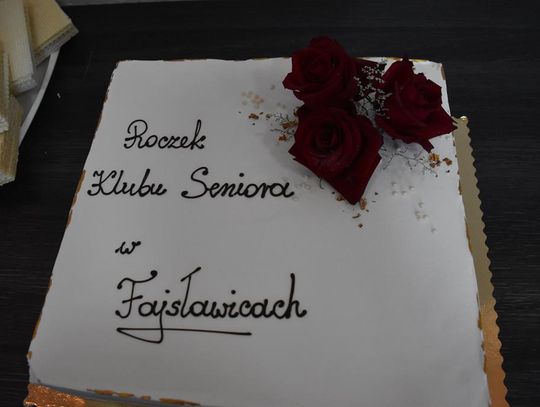 Pierwszy rok działalności Klubu Seniora