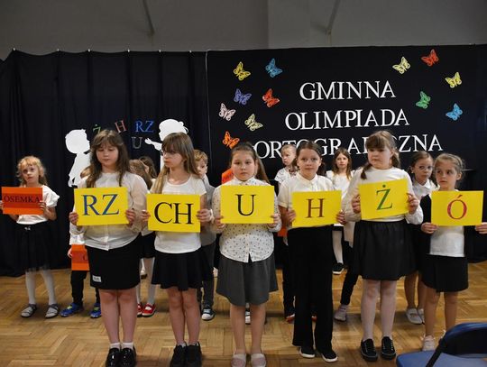 Gminna Olimpiada Ortograficzna, 23 maja 2025r., Szkoła Podstawowa im. Powstańców Styczniowych