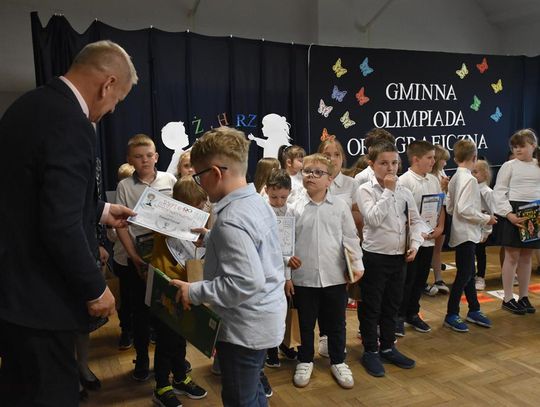 Gminna Olimpiada Ortograficzna, 23 maja 2025r., Szkoła Podstawowa im. Powstańców Styczniowych