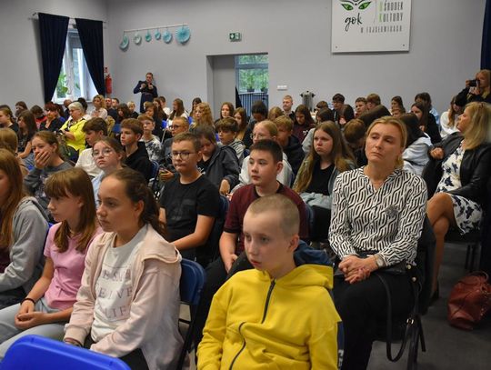 Narodowe Czytanie, 16 września 2025r., sala widowiskowa Gminnego Ośrodka Kultury w Fajsławicach Narodowe Czytanie, 16 września 2025r., sala widowiskowa Gminnego Ośrodka Kultury w Fajsławicach