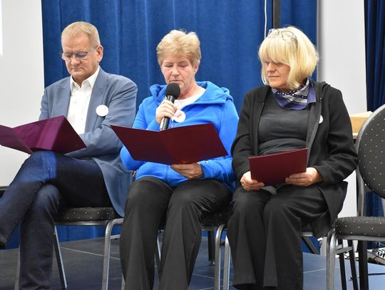 Narodowe Czytanie, 16 września 2025r., sala widowiskowa Gminnego Ośrodka Kultury w Fajsławicach Narodowe Czytanie, 16 września 2025r., sala widowiskowa Gminnego Ośrodka Kultury w Fajsławicach
