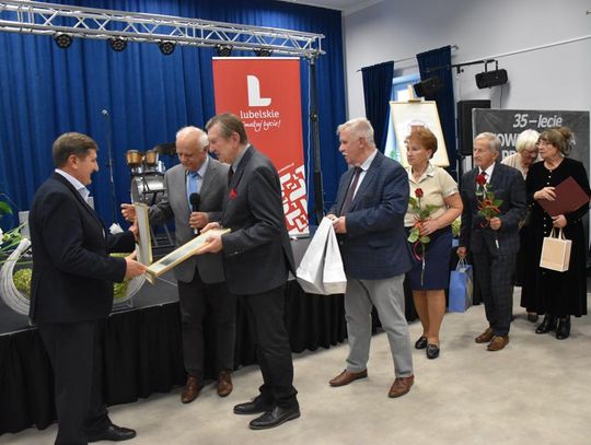 Jubileusz 35-lecia działalności Towarzystwa Przyjaciół Fajsławic, 27 września 2025r., sala widowiskowa Gminnego Ośrodka Kultury w Fajsławicach