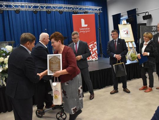 Jubileusz 35-lecia działalności Towarzystwa Przyjaciół Fajsławic, 27 września 2025r., sala widowiskowa Gminnego Ośrodka Kultury w Fajsławicach