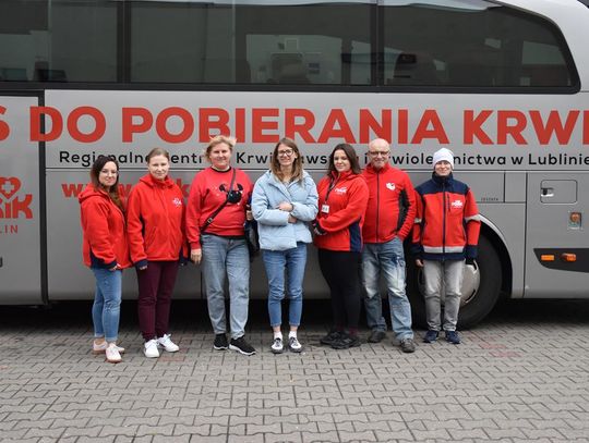 Terenowa akcja poboru krwi w Gminie Fajsławice, 12 października 2025r.