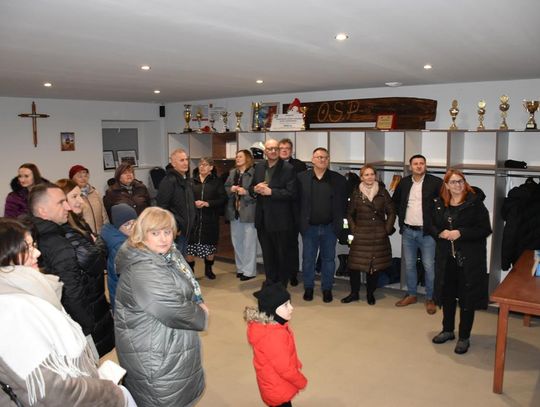 Uroczyste otwarcie odnowionej remizy OSP w Woli Idzikowskiej, 22 listopada 2025r.