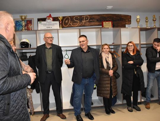 Uroczyste otwarcie odnowionej remizy OSP w Woli Idzikowskiej, 22 listopada 2025r.