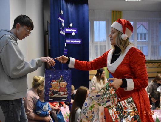Mikołajki dla podopiecznych z Domu Dziecka w Tuligłowach, 9 grudnia 2025r.