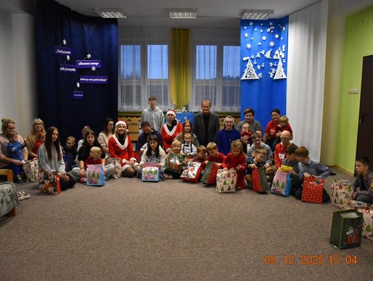 Mikołajki dla podopiecznych z Domu Dziecka w Tuligłowach, 9 grudnia 2025r.
