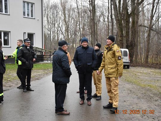 Powitanie nowego wozu strażackiego dla OSP Fajsławice, 12 grudnia 2025r.