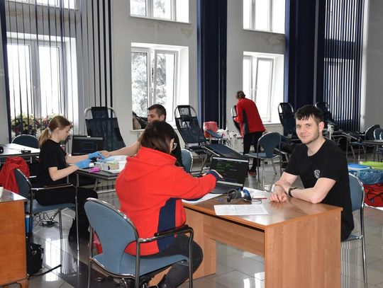 Terenowa akcja poboru krwi w Gminie Fajsławice, 12 października 2025r.