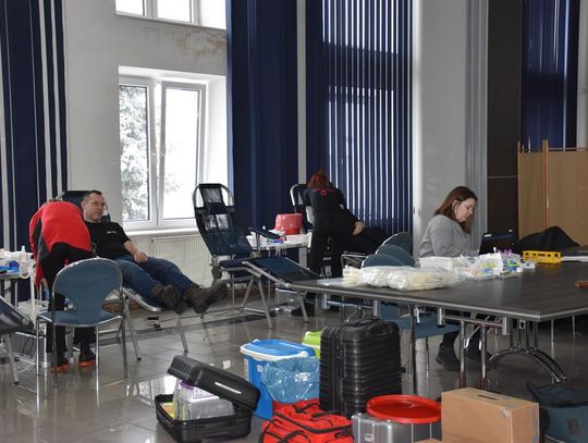 Terenowa akcja poboru krwi w Gminie Fajsławice, 12 października 2025r.