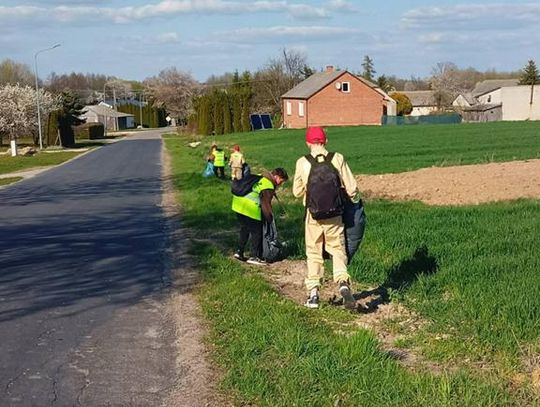 Akcja sprzątania wsi – „Z czystej Woli”, 18 kwietnia 2026r.