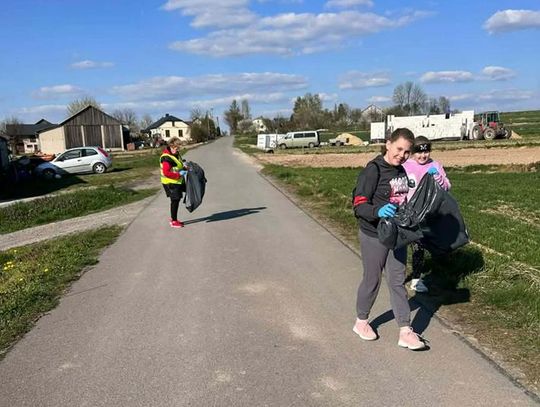 Akcja sprzątania wsi – „Z czystej Woli”, 18 kwietnia 2026r.