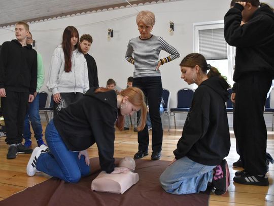 Gmina Fajsławice włączyła się w bicie rekordu w pierwszej pomocy, 16 października 2026r.