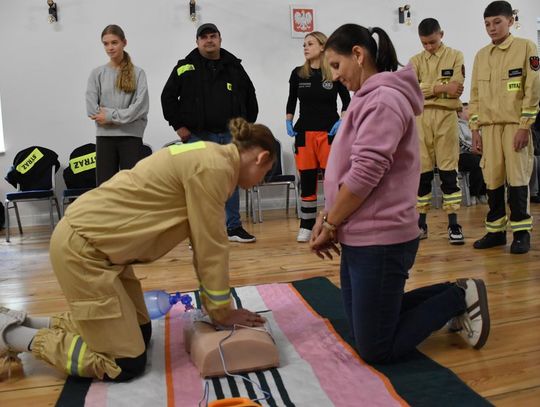 Gmina Fajsławice włączyła się w bicie rekordu w pierwszej pomocy, 16 października 2026r.