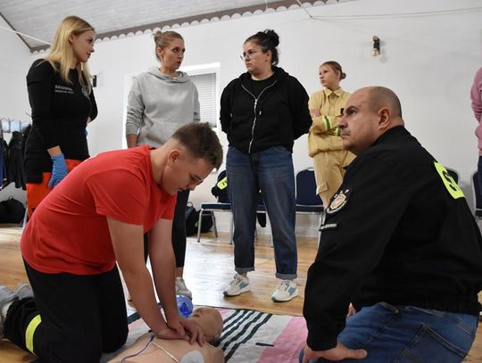 Gmina Fajsławice włączyła się w bicie rekordu w pierwszej pomocy, 16 października 2026r.